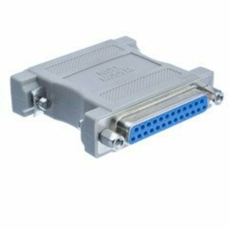 SWE-TECH 3C Null Modem Adapter, DB25 Male to DB25 Female FWT30D3-38200